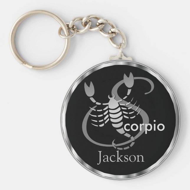 Porte-clés Scorpio ♏ le Scorpion - Signe Zodiaque (Devant)