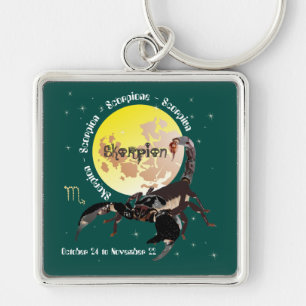 Porte-clés Scorpio October 24 à novembre 22 Keychain