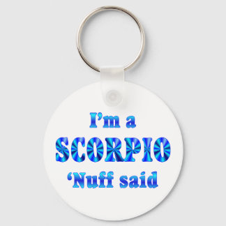 Porte-clés Scorpio, signe zodiaque