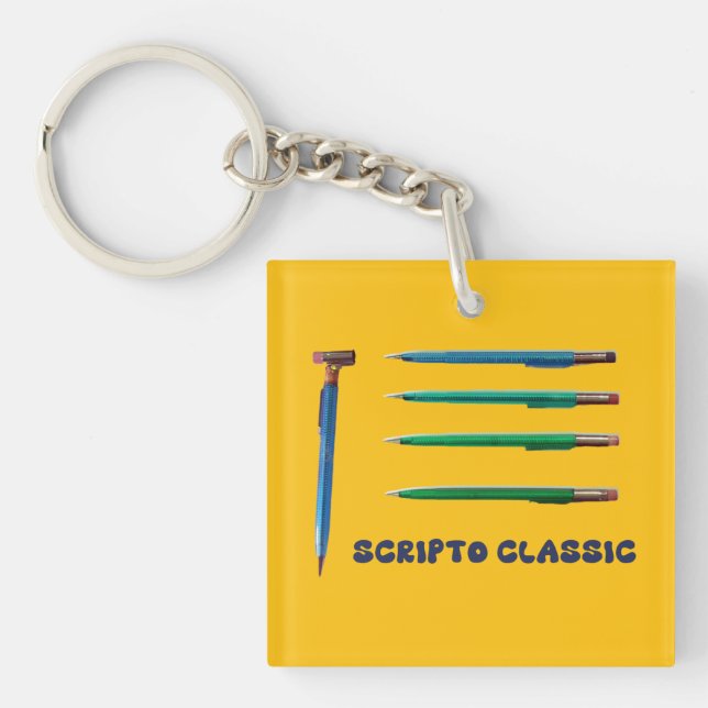 Porte-clés Scripto Crayon mécanique classique (Devant)