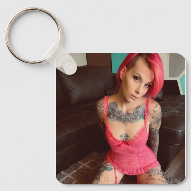 Porte-clés Séduction rose/Porte - clé MVR (Recto)