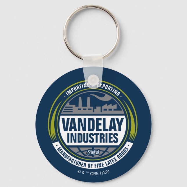 Porte-clés Seinfeld | Vandelay Industries Logo (Recto)