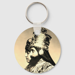 Porte-clés Selassie I Jah Rastafari Rasta Reggae Livité Roots