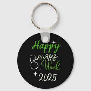 Porte-clés Semaine d'appréciation des infirmières - Joyeuses
