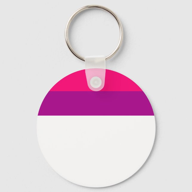 Porte-clés Semi-bisexual pride flag (Recto)