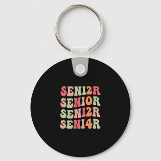 Porte-clés Senior 2024 Super Retour à la classe scolaire 2024