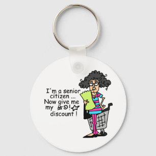 Porte-clés Senior Citizen Discount