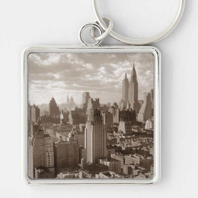 Porte-clés Sepia New York (Devant)