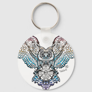 Porte-clés Serenity Owl