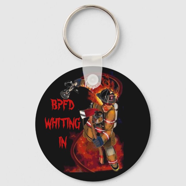 Porte-clés Service des incendies (Recto)