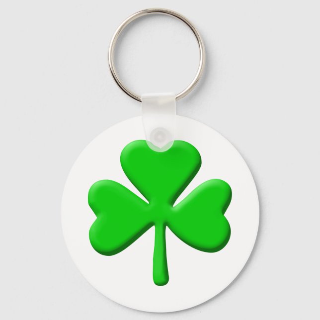Porte-clés shamrock 3d (Recto)