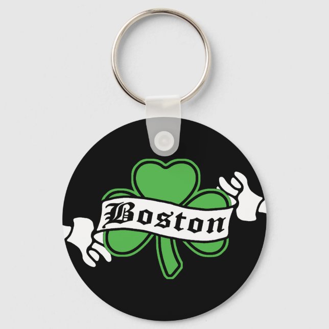 Porte-clés Shamrock de Boston (Recto)