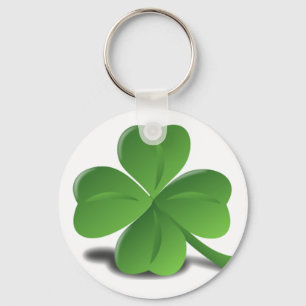 Porte-clés Shamrock de la Saint-Patrick Porte - clé de Clover