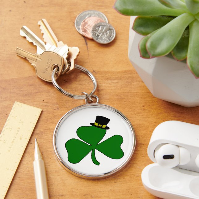 Porte-clés Shamrock irlandais  (Bureau)