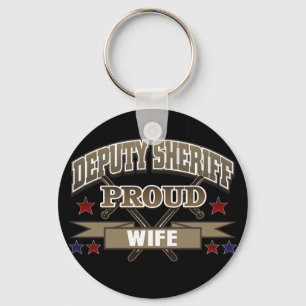 Porte-clés Sheriff Fier Femme