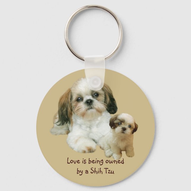 Porte-clés Shih Tzu Buddies Porte - clé (Recto)