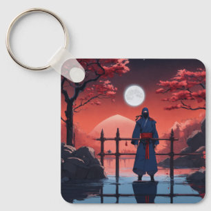 Porte-clés Shinobi au Clair de Lune Fleur de Ceris