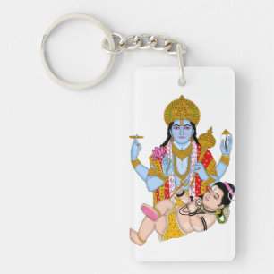 Porte-clés Shiva & Vishnu – Anneau à clés Combo Sp