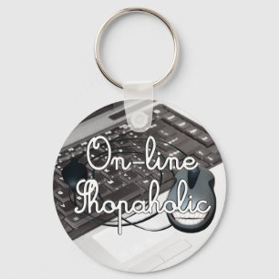 Porte-clés Shopaholic en ligne