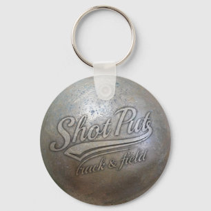 Porte-clés shot put implement
