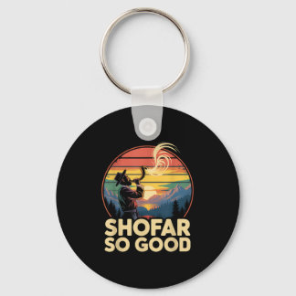 Porte-clés Si Bon Drôle Rosh Hashanah Fête Juive Sho Far