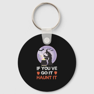 Porte-clés Si vous l'avez fait Haunt It Funny Halloween