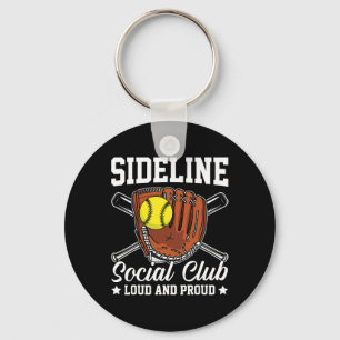 Porte-clés Sideline Social Club Fière et Forte Maman Rétro Pa