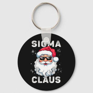 Porte-clés Sigma Claus Père Noël Drôle de Noël Rizz Masculin