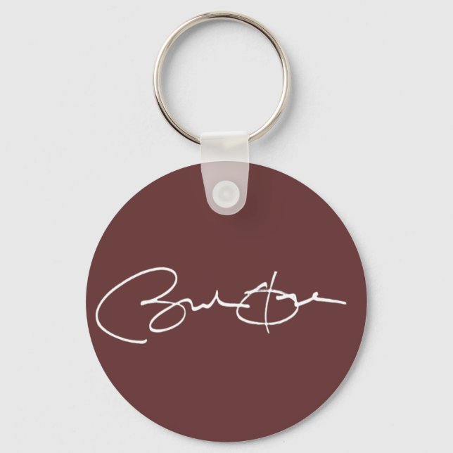 Porte-clés Signature d'Obama (Recto)