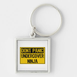 Porte-clés Signe de panique - Ninja caché