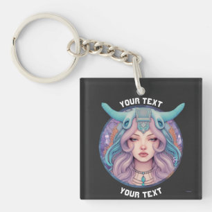 PORTE-CLÉS SIGNE DE ZODIAC DES ARIES PERSONNALISÉES