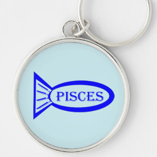 Porte-clés SIGNE PISCES Étoile Porte - clé de poisson