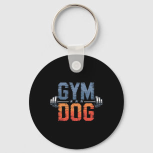 Porte-clés Signification de Gym Dog Costume de Gym Dog Muscul