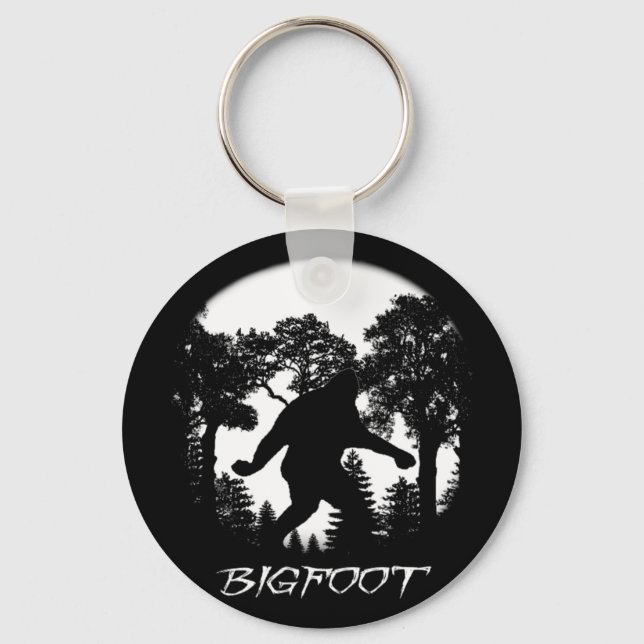 Porte-clés Silhouette Bigfoot (Recto)