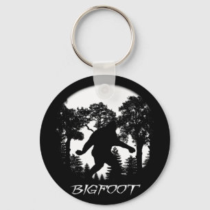 Porte-clés Silhouette de Bigfoot