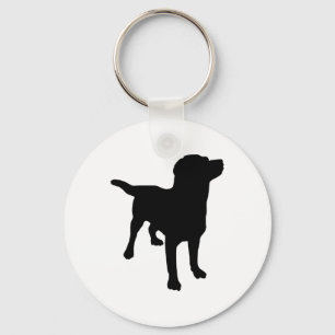 Porte-clés Silhouette de chien