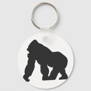 Porte-clés Silhouette de Gorille