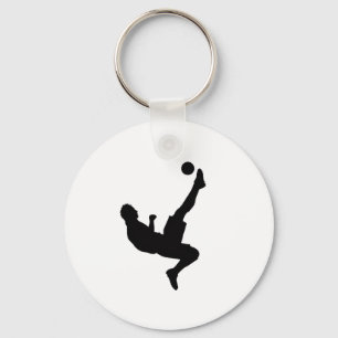 Porte-clés Silhouette de Joueur de Football