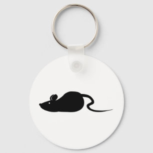Porte-clés Silhouette de la souris