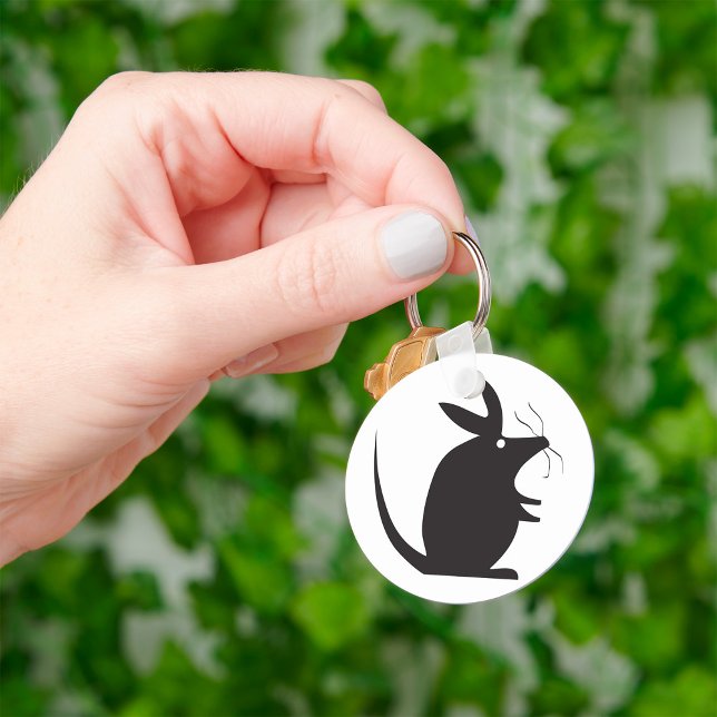 Porte-clés Silhouette de la souris (Créateur téléchargé)