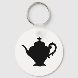 Porte-clés Silhouette de théière
