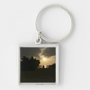 Porte-clés Silhouette des Marines