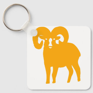 Porte-clés silhouette du Bélier audacieux Zodiaque