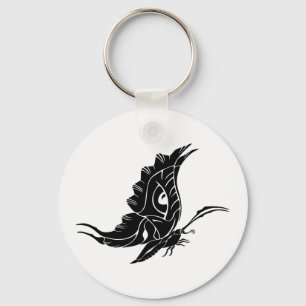 Porte-clés Silhouette papillon