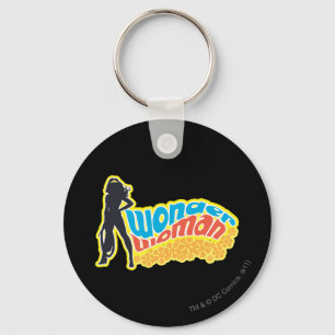 Porte-clés Silhouette Wonder Woman