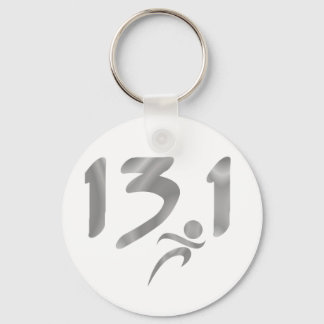 Porte-clés Silver 13,1 demi-marathon
