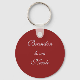 Porte-clés Silver Fairy Tale Love Key Chain