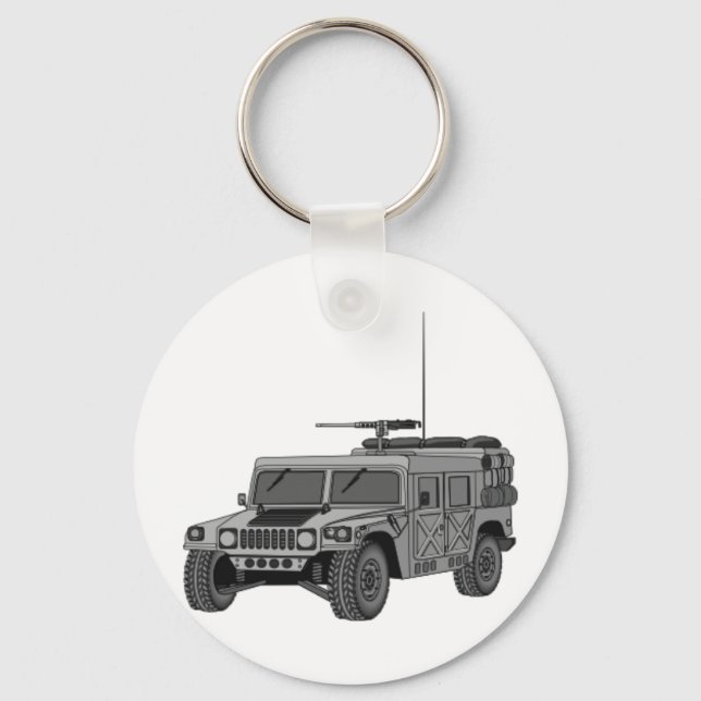 Porte-clés Silver Hummer (Recto)