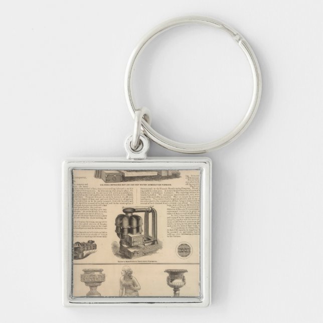 Porte-clés Simonds Manufacturing Company Stewart (Devant)