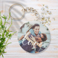 Simple Élégant Script Couple Photo